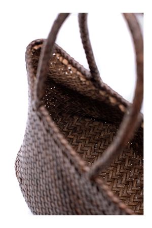 Grace Basket Small Dark Brown DRAGON DIFFUSION | 8813DGS6MATDKBROWN